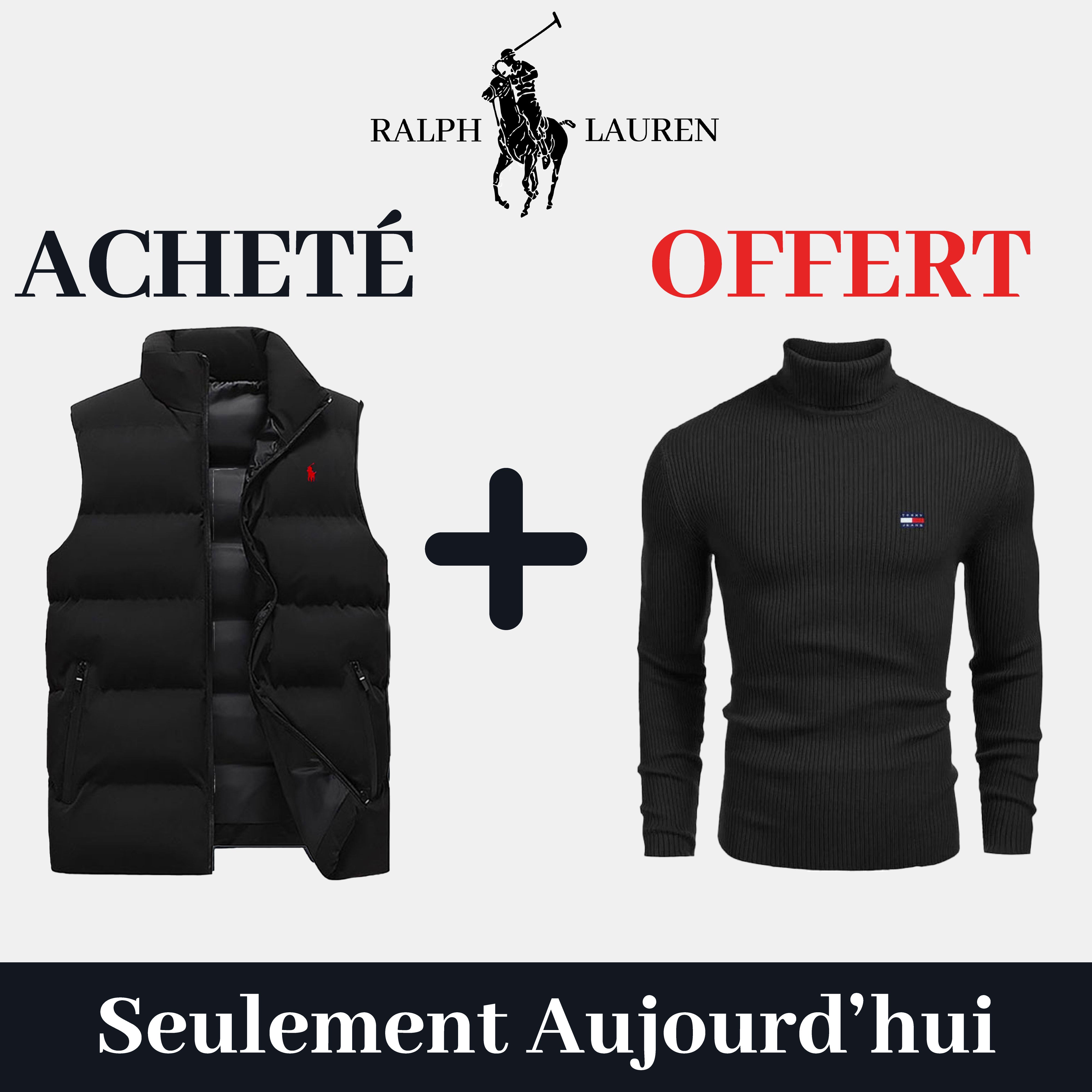 🔥🔥 Gilet Ralph Lauren + Pull Offert 🛍️