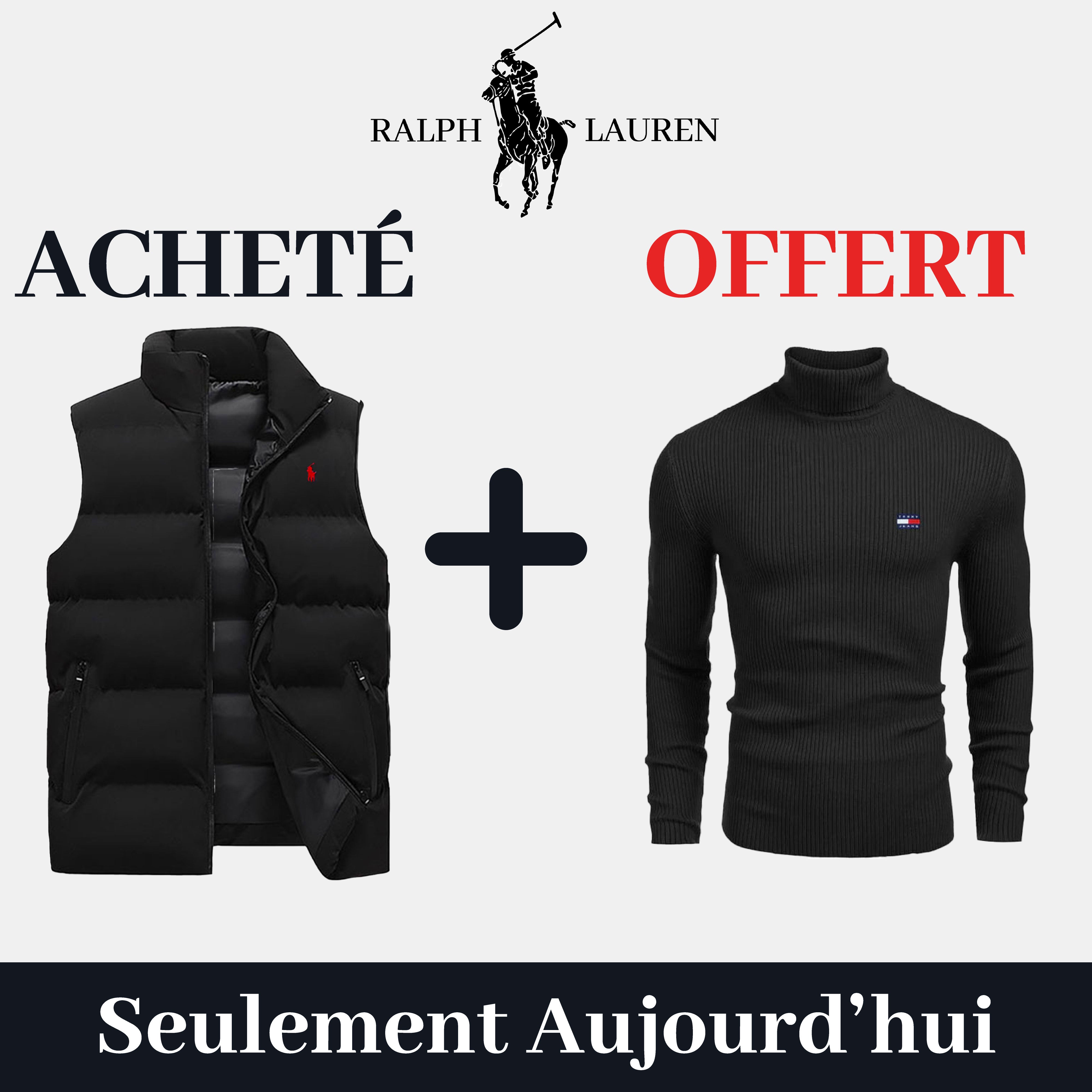 🔥🔥 Gilet Ralph Lauren + Pull Offert 🛍️