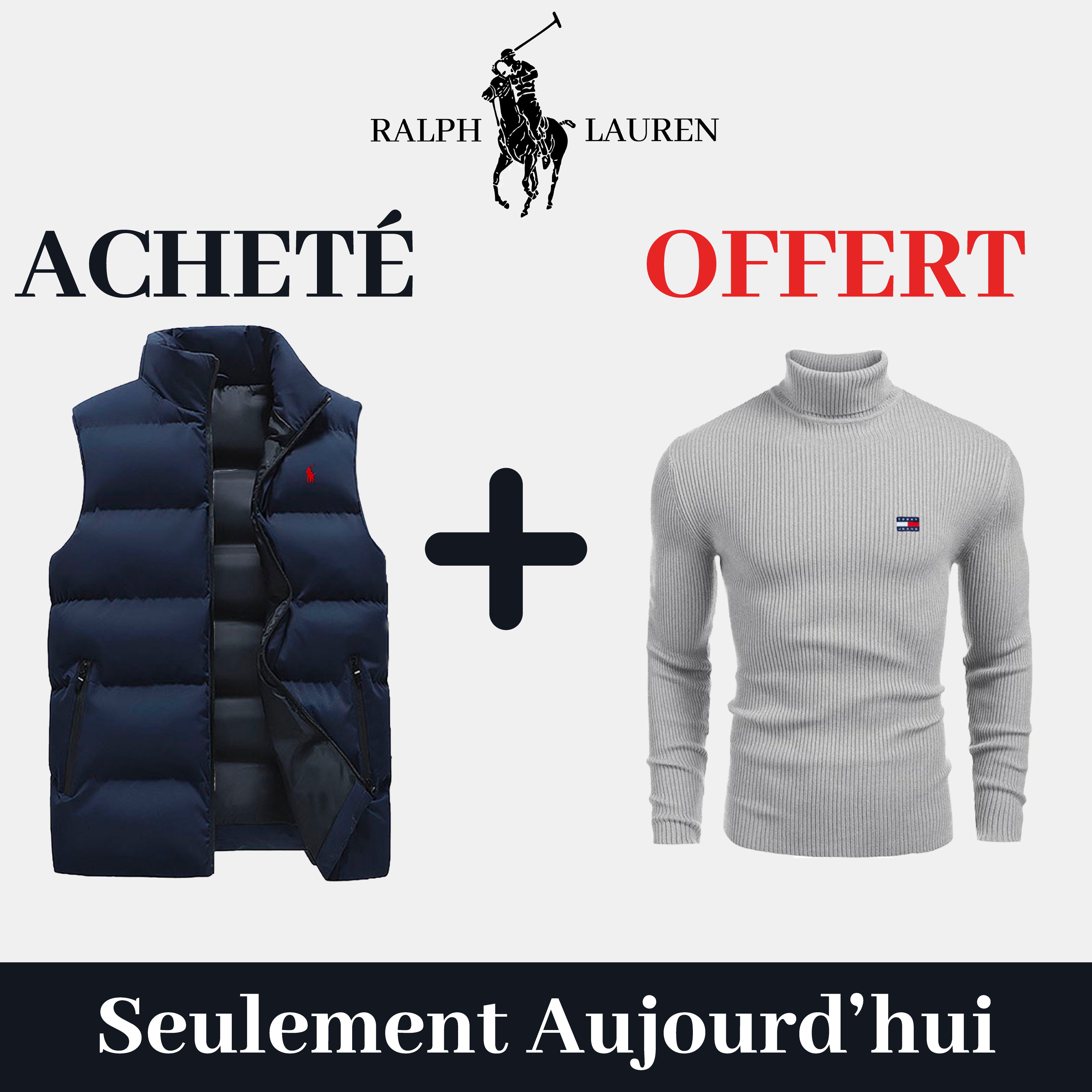🔥🔥 Gilet Ralph Lauren + Pull Offert 🛍️