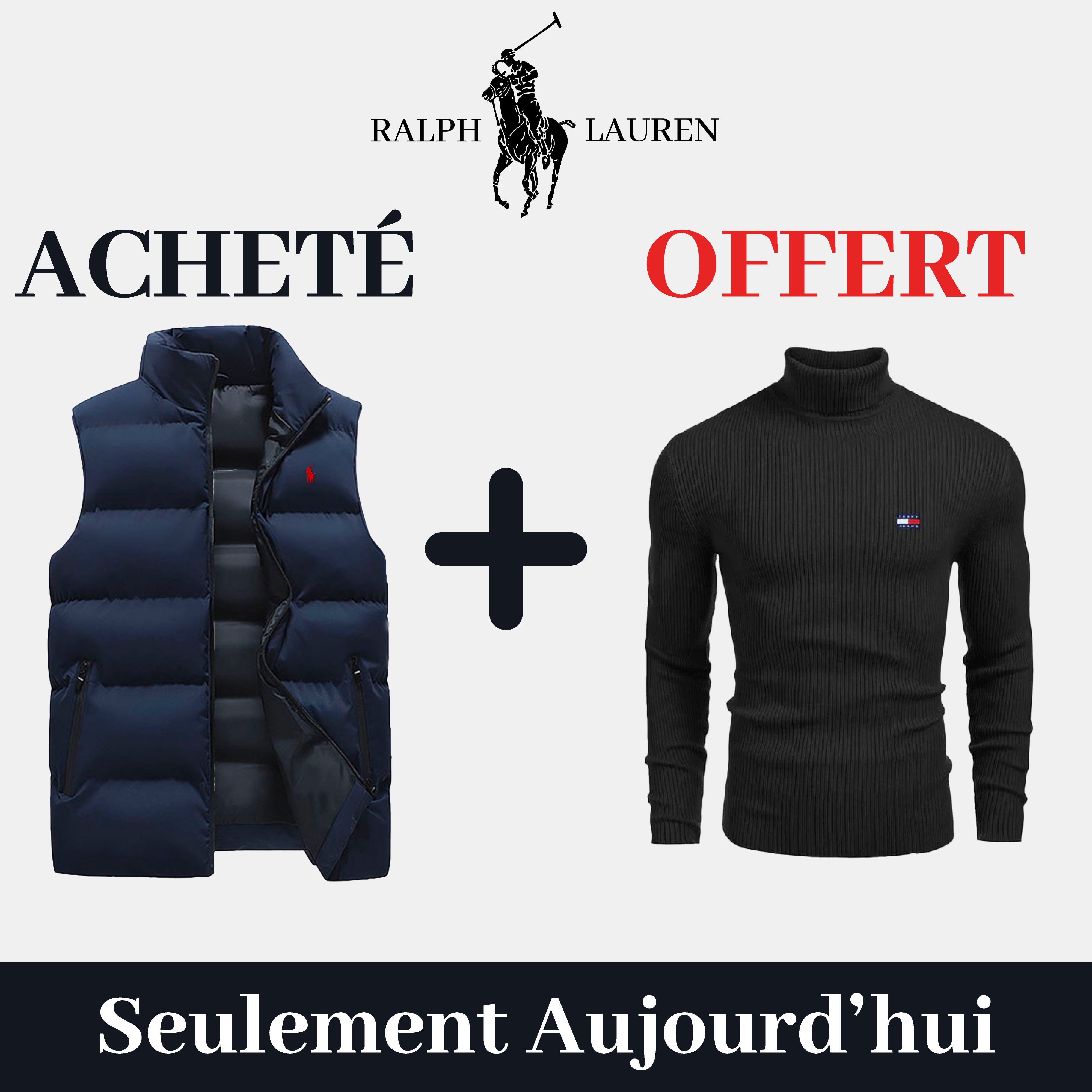 🔥🔥 Gilet Ralph Lauren + Pull Offert 🛍️