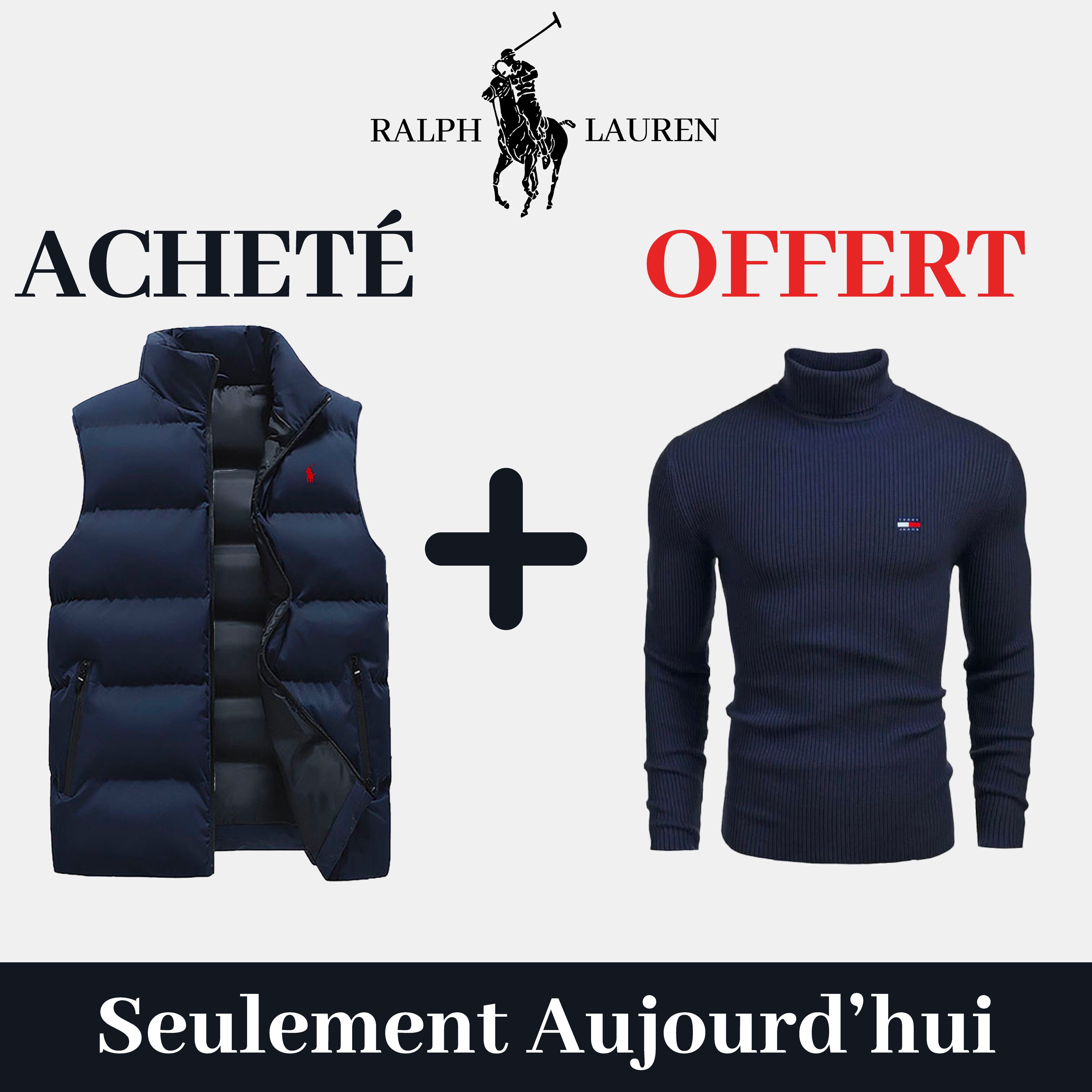 🔥🔥 Gilet Ralph Lauren + Pull Offert 🛍️