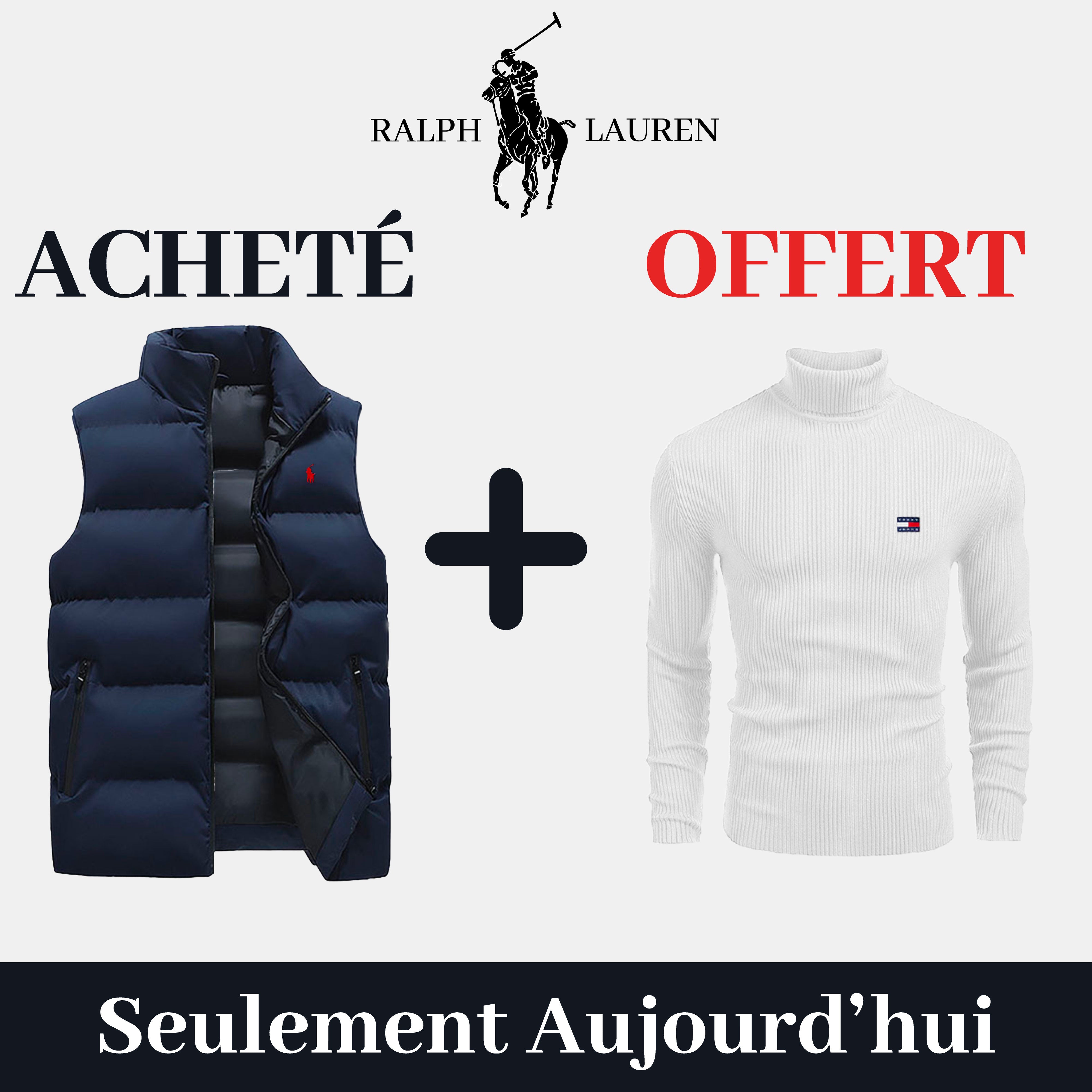 🔥🔥 Gilet Ralph Lauren + Pull Offert 🛍️