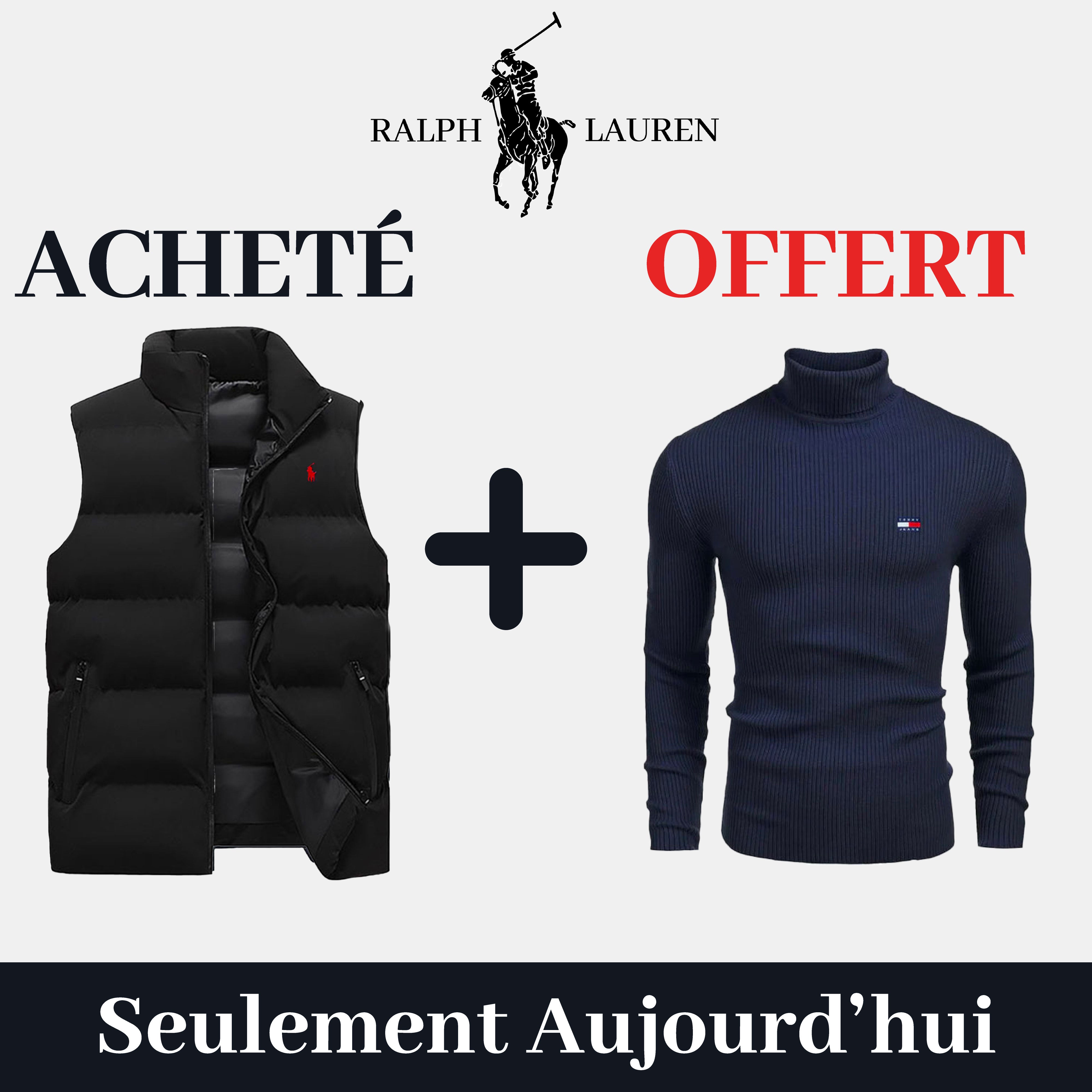 🔥🔥 Gilet Ralph Lauren + Pull Offert 🛍️