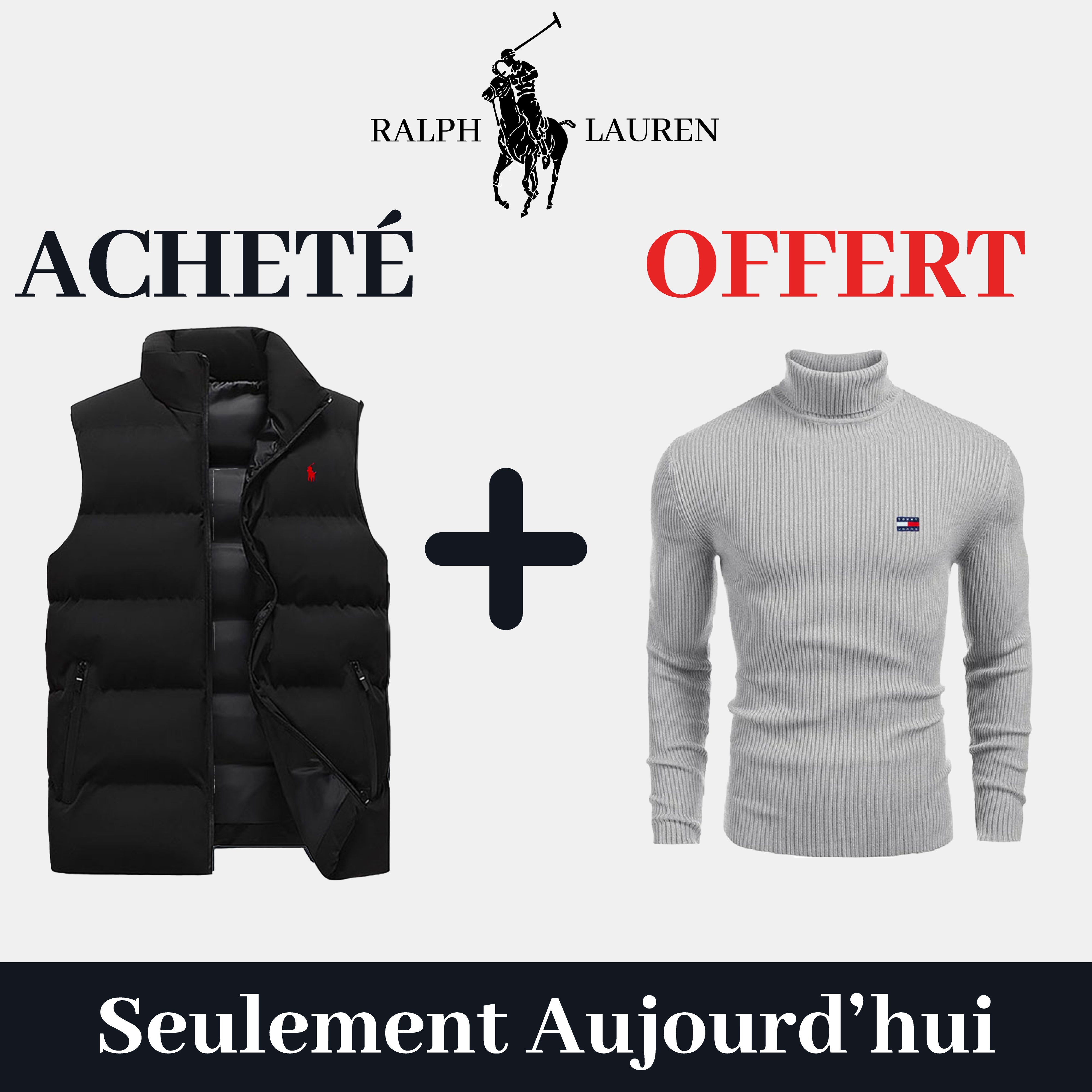 🔥🔥 Gilet Ralph Lauren + Pull Offert 🛍️